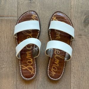 Sam Edelman -  NEW - white strappy sandals - size 5 1/2